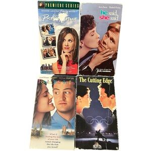 Vintage VHS Romantic comedy movie bundle